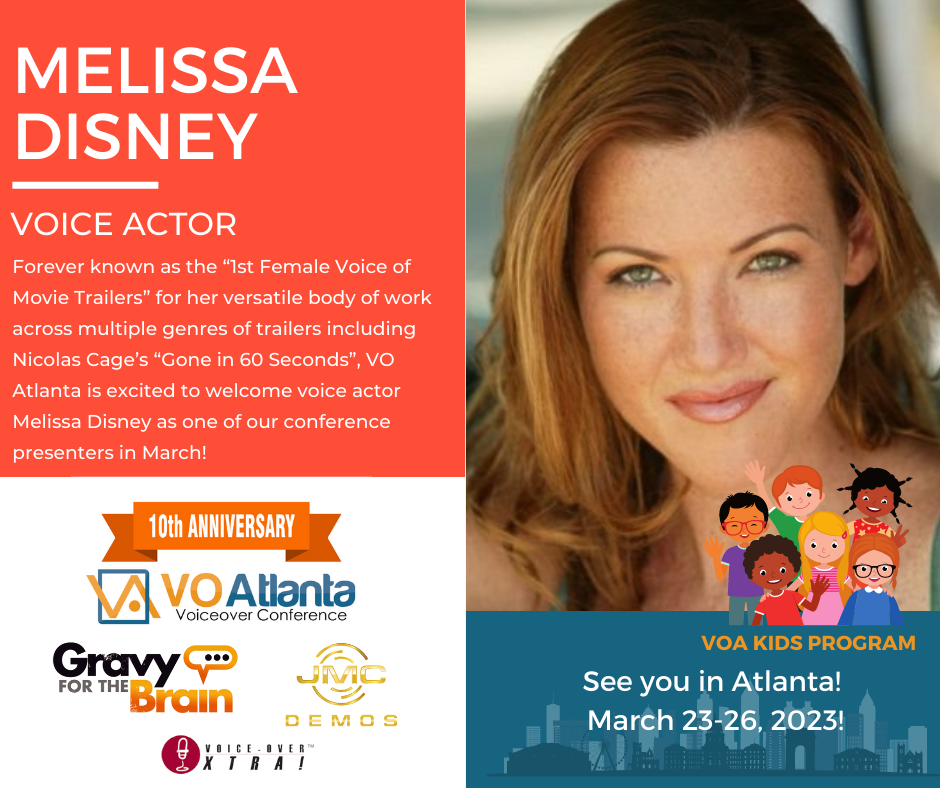 VO Atl Kids Program Speaker Melissa Disney