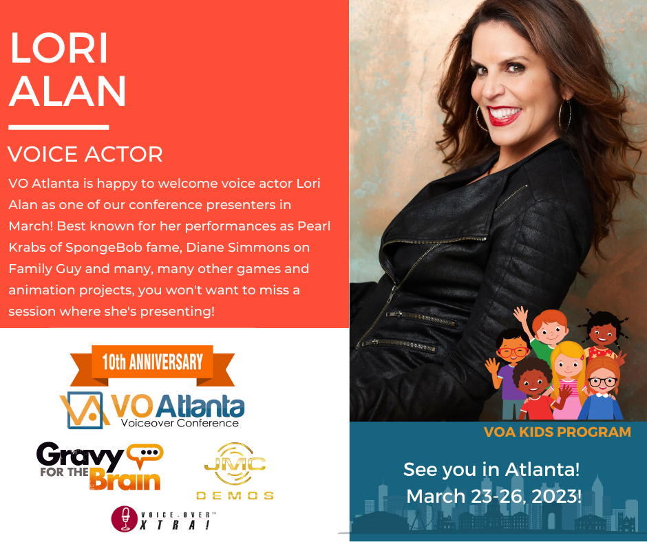 VO Atl Kids Program Speaker Lori Alan