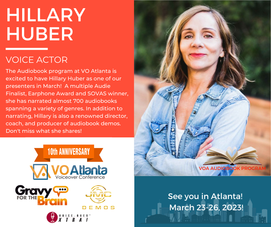 VO Atl Audiobook Program Speaker Hillary Huber