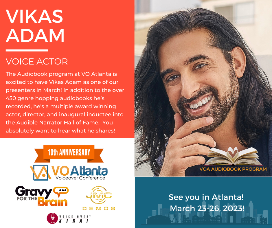 VO Atl Audiobook Program Speaker Vikas Adam