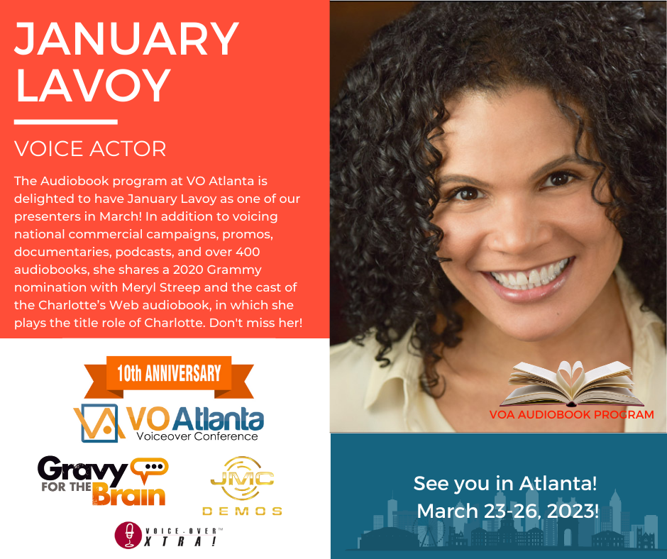 VO Atl Audiobook Program Speaker January Lavoy