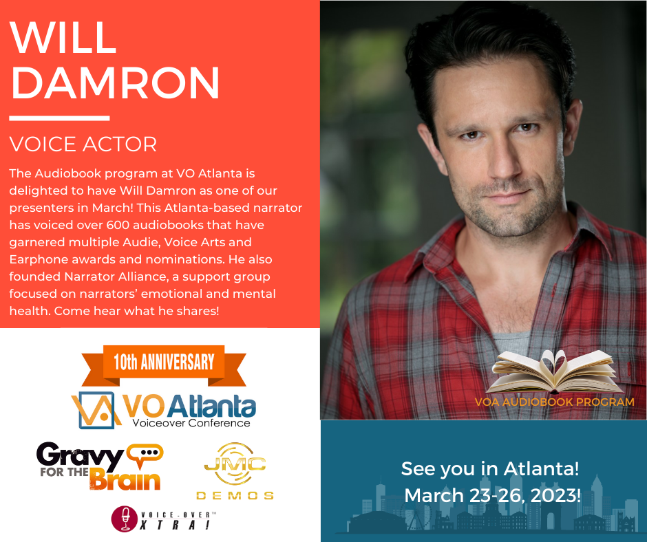 VO Atl Audiobook Program Speaker Will Damron