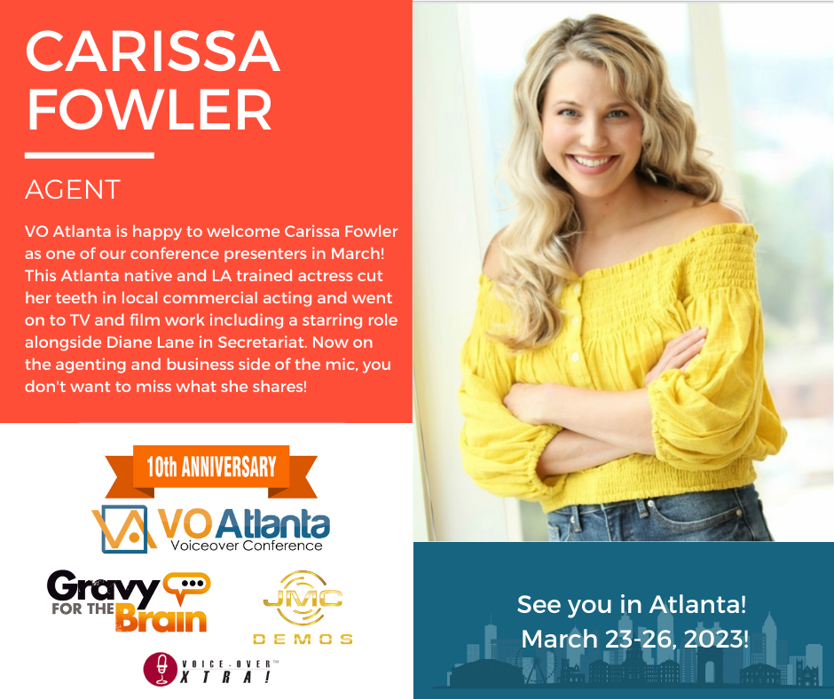 VO Atl Speaker Carissa Fowler