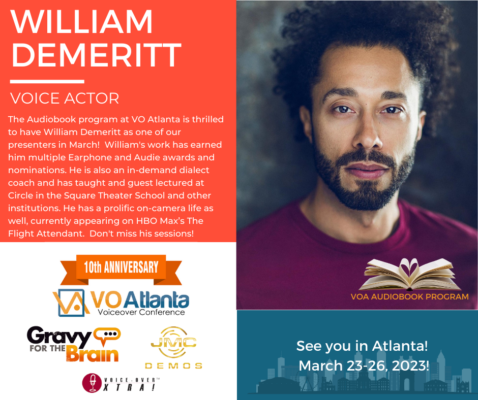 VO Atl Audiobook Program Speaker William Demeritt