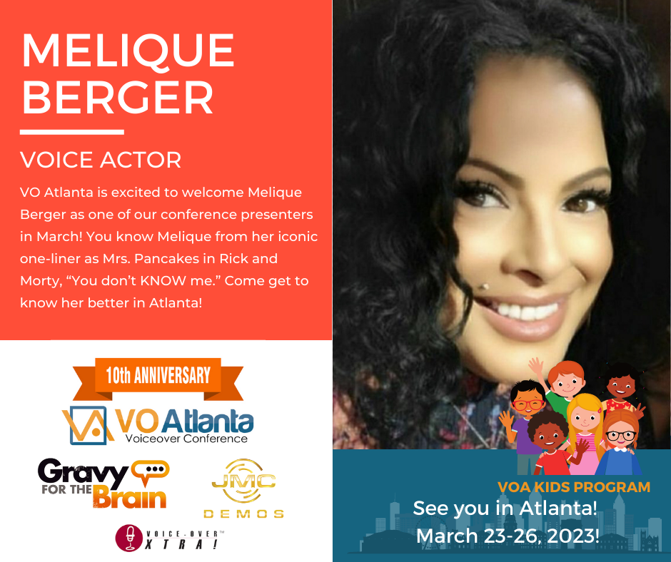 VO Atl Kids Program Speaker Melique Berger