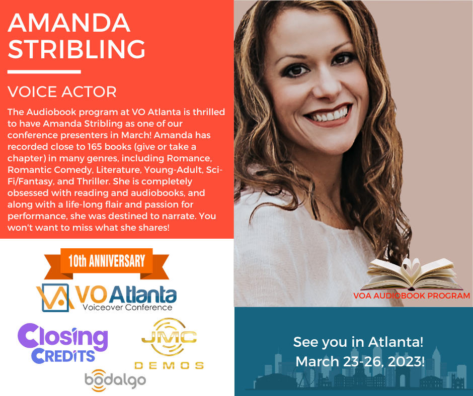 VO Atl Audiobook Program Speaker Amanda Stribling