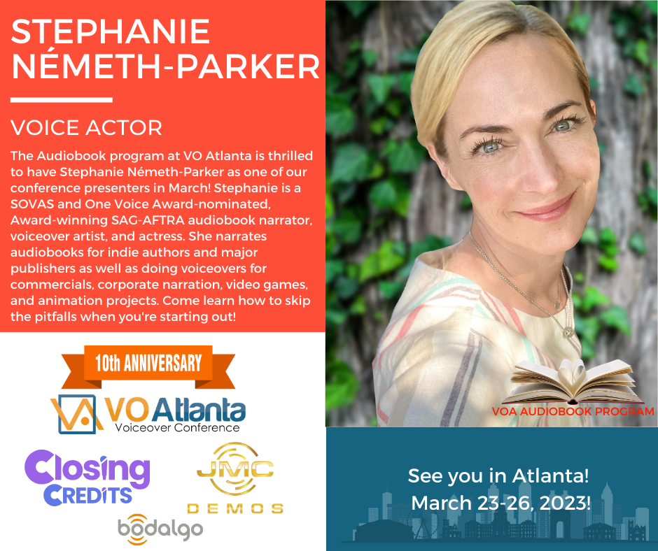 VO Atl Audiobook Program Speaker Stephanie Nemeth-Parker