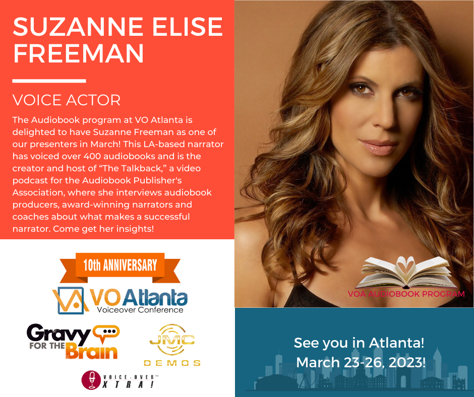 VO Atl Audiobook Program Speaker Suzanne Freeman