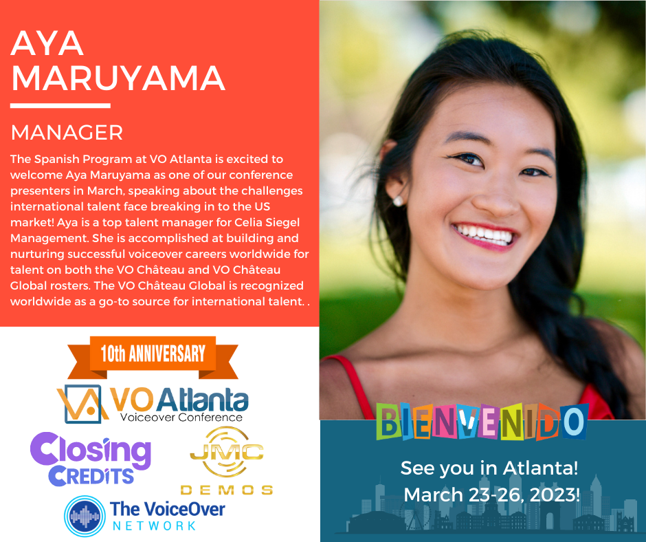 VO Atl Spanish Speaker Aya Maruyama